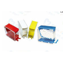 Dental Cotton Roll Dispenser com Prensa